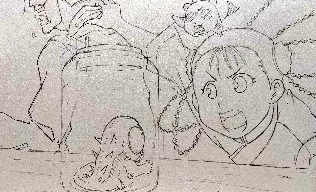 ほんの少し前に危なかったのに、またそそのかされたヨキを掴みつつ