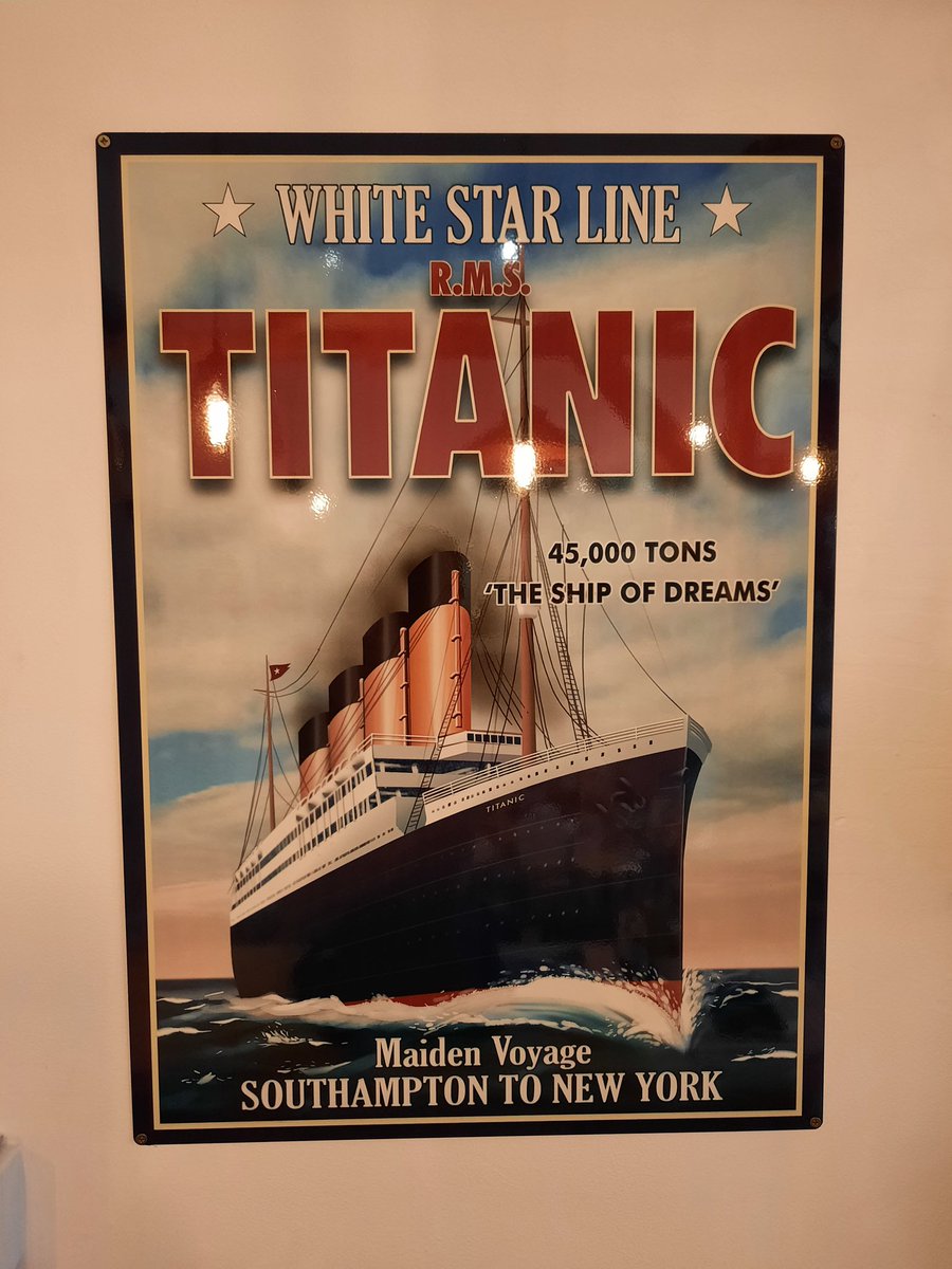 LandSLifestyle's tweet photo. New metal signs now in stock up to 50cm x 70cm.

Open Tue-Sat 10.30-4.30pm.

#Gloucester #Titanic #MetalSign https://t.co/ucP6ujuSej