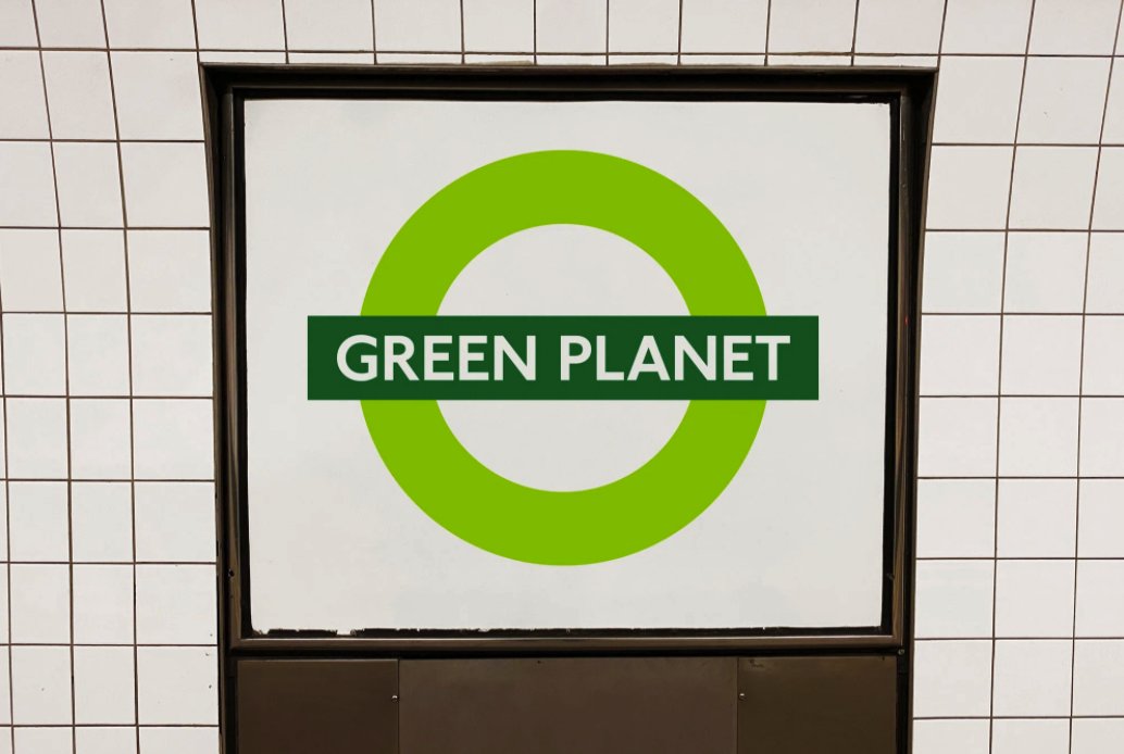 versdenkers's tweet photo. Om de lancering van #GreenPlanet door #DavidAttenborough te promoten, heeft @bbccreative het Londense metrostation #GreenPark omgetoverd tot ‘Green Planet’. Door de campagne #WelcometoTheirWorld worden #metroreizigers verrast met een flinke dosis groen. https://t.co/GY3p4mxXcV https://t.co/tUSiFfF3ge