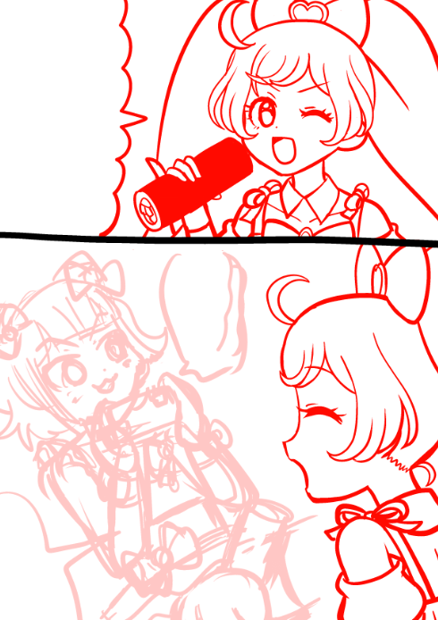 最近、絵を完成させられないッCHU 