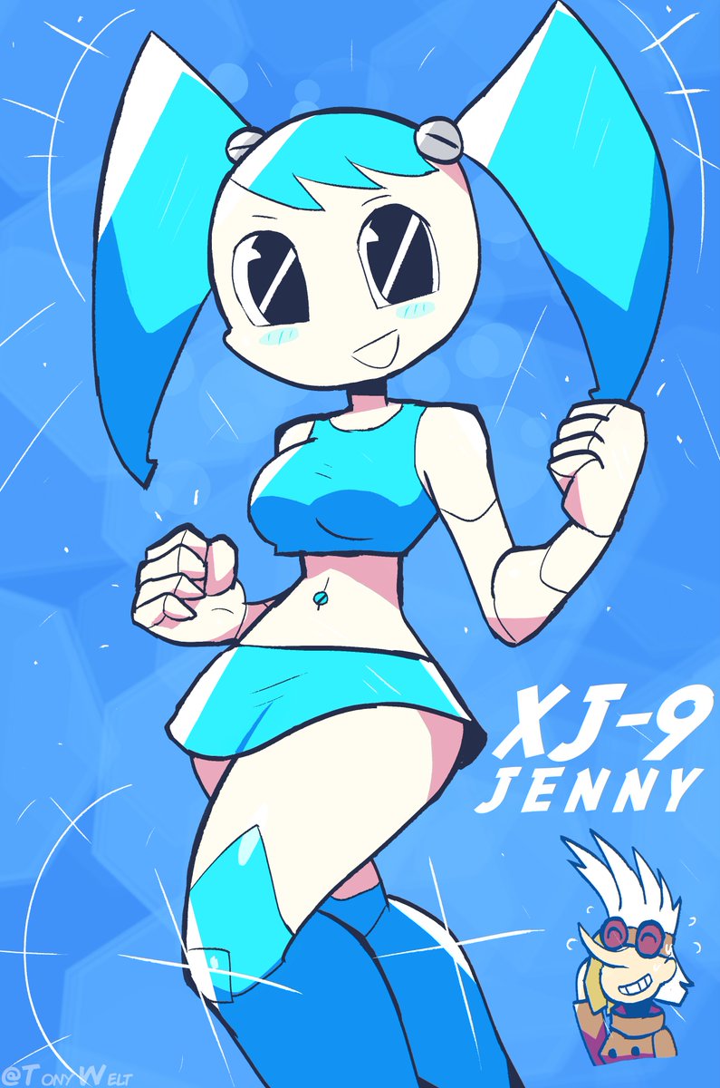 TonyWelt18's tweet photo. My evolution drawing jenny xj-9💙💙
✨August - September - October -February✨ https://t.co/rHENtf9Wwe