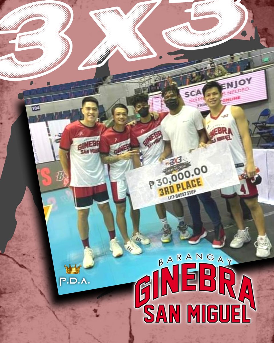 twitpreenz's tweet photo. CONGRATULATIONS KINGS!

Brgy Ginebra finishes 3rd Place after beating the Back to back and Grand Champion of the 1st conference Limitless App Master 21-17 led by Gin king Dennice Villamor with 7pts and 4 reb. 

Photo from Encho Serrano

#NSD
#BrgyGinebra 
#OneGinebraNation https://t.co/TpGAYfHlXS