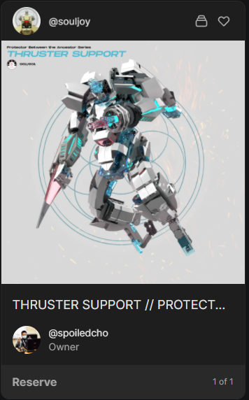 🚨SOLD TO <a href="/spoiledcho/">cho 𝜗ৎ</a>🚨 THANK YOU SO MUCH! That will be the end of Souljoy Vol.1! stay tuned for Vol.2 roadmap!