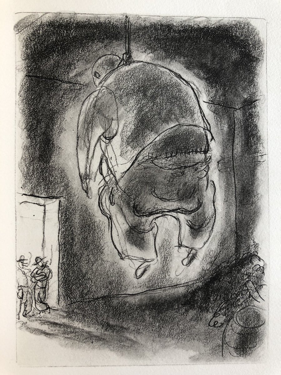 Gus Bofa sur « Père Barbançon » de Pierre Mac Orlan, 1948 