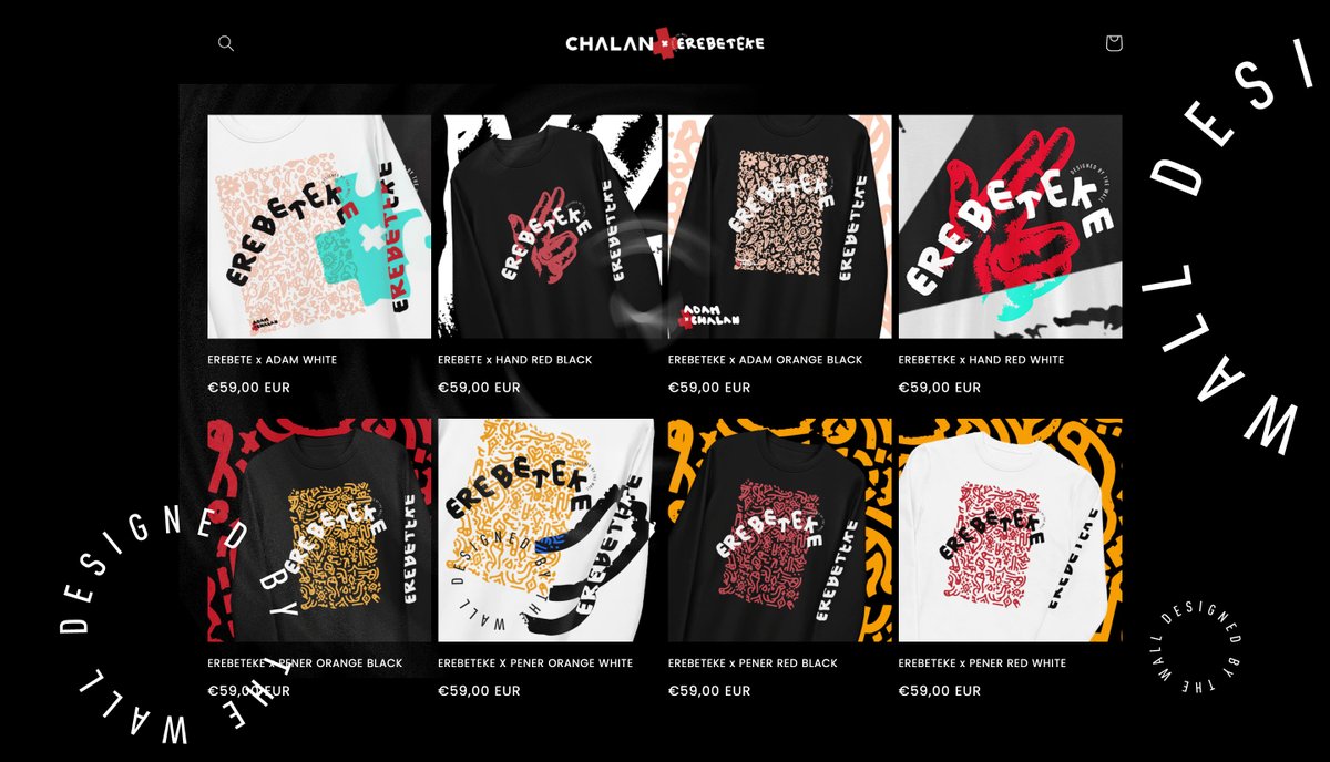 KrijeanM's tweet photo. CHALAN x EREBETEKE 🥳

Latest preview of part of our plan to overtake twitter. If you haven't bought it, just buy it. #CHALAN #EREBETEKE #crypto #nft #jasmy #btc #merch #brand #clothing #sketch #design #shirt https://t.co/oufPKMv1Lb