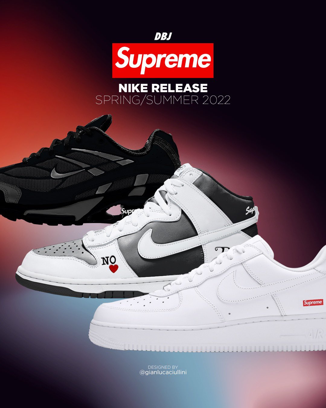 Nike x Supreme Spring 2022 Collection Release