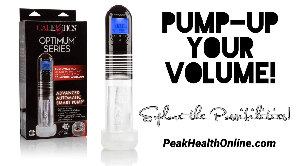 Come visit us and explore our range of sexual wellness products, including pumps such as the Optimum Series Advanced Automatic Smart Pump. Simply click on the link to explore more: https://t.co/lSFhb89maL https://t.co/Yp2DnpDUcM