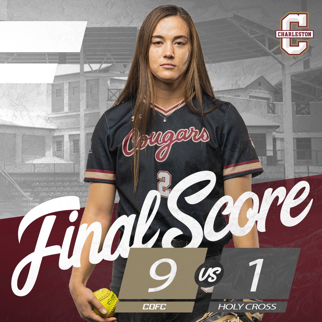 CofCSoftball's tweet photo. Congratulations to McKenna Kelly on picking up her first career win! The sophomore allowed only three hits in five innings against the Crusaders. https://t.co/YxR7WcoQYF