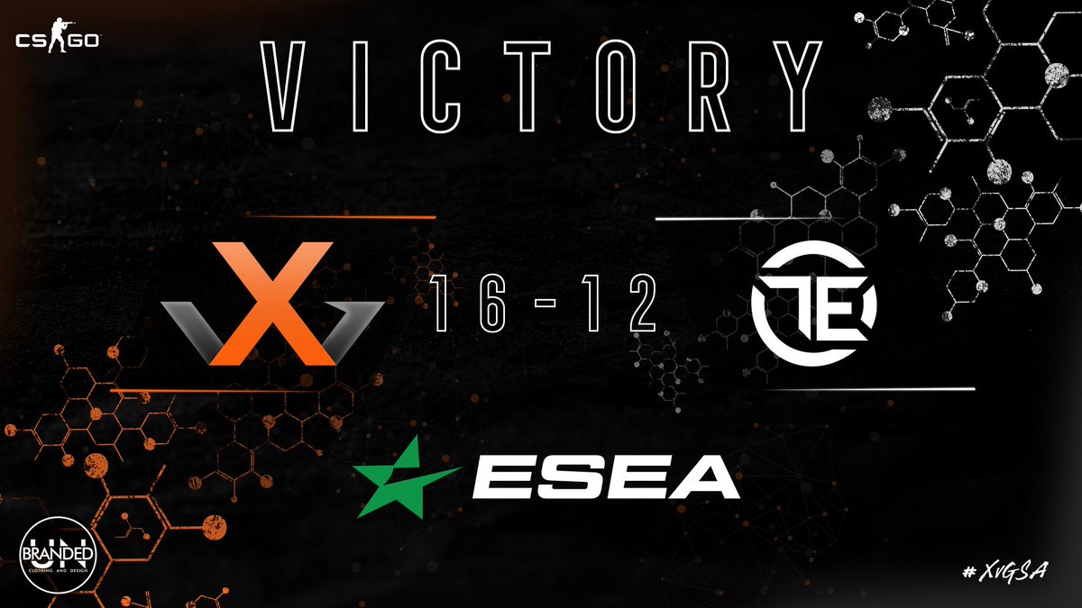 We take the Victory against Taken E-Sports and we are now up 6-0 in <a href="/ESEA/">ESEA League</a> S40 Open, GG WP!!

<a href="/BullockGert/">@Bullock🇿🇦</a> <a href="/KinslayerXI/">Kin</a> @andrew15072000 @OfficialSolCS <a href="/24kiwnl/">Liam Nolte</a> <a href="/OfficialNandoCs/">Fernando Vermeulen</a> 

<a href="/UNBrandedMFG/">UNBranded</a> 

#XvGSA