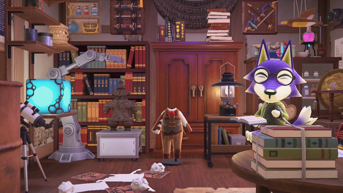 StanglassACNH's tweet photo. Some Skyloft Villager interiors 🥺 Lobo’s ancient tech lab, Nan’s stable inn, Brucie’s Lurelin hut, and Chop’s art gallery 💕
#acnh #Zelda #zeldacore #AnimalCrossingNewHorizions https://t.co/SJeXgIhbHC