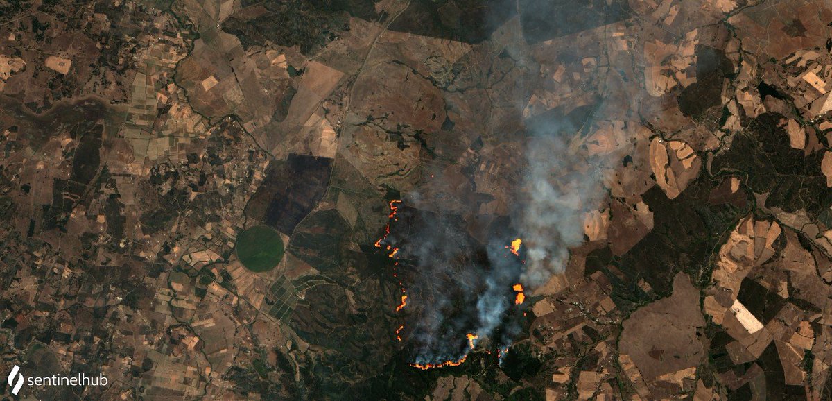 WED_explorer's tweet image. 🔥Massive Forest fire erupts in #Chile🇨🇱
©️The script published by @Pierre_Markuse
🛰@sentinel_hub #CustomScripts
#Wildfire #BushFire #ChileFire #Fire #Wildfires #ForestFire