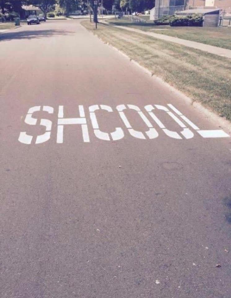 CllrBattley's tweet image. FFS. If I've told the Signage Dept. once not to hire Barry Ludlow &amp;amp; Sons I've told them a thousand times. All over the town - 'Give Weigh,' 'No Entree,' 'Buss Top.' This town's a laughing stock. I'll see you in court, Ludlow.