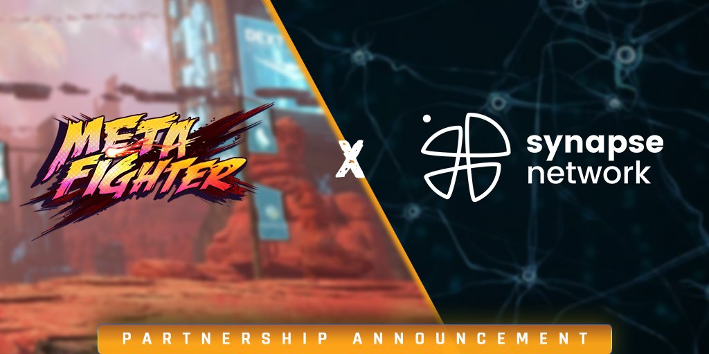MetaFighter_NFT's tweet photo. We are excited to announce a partnership with @SynapseNetwork_, a cross-chain institutional DeFi network that help companies onboard their assets into crypto. ⚡

Together, we have a grand vision to execute. 🚀

Read more: https://t.co/UV2jiqCnI5

#NFT #Partnership #DeFi #Crypto https://t.co/hYYv5rLO1B