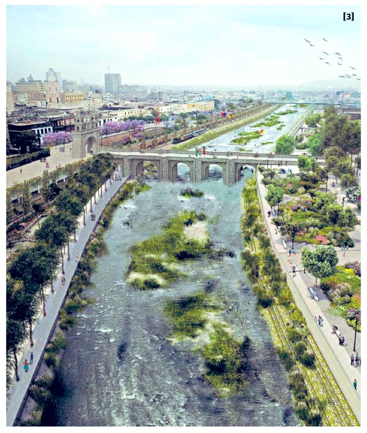UrbanistaSol's tweet photo. Hoy El Comercio nos cuenta sobre El Proyecto Especial Paisajístico #RíoRímac, que busca mitigar el riesgo, promover la movilidad sostenible y mejorar su entorno urbano. La @MuniLima desarrolla los estudios, demandará una inversión de US$300 millones y años de implementación. 1/2 https://t.co/Lp9yj2CPjY
