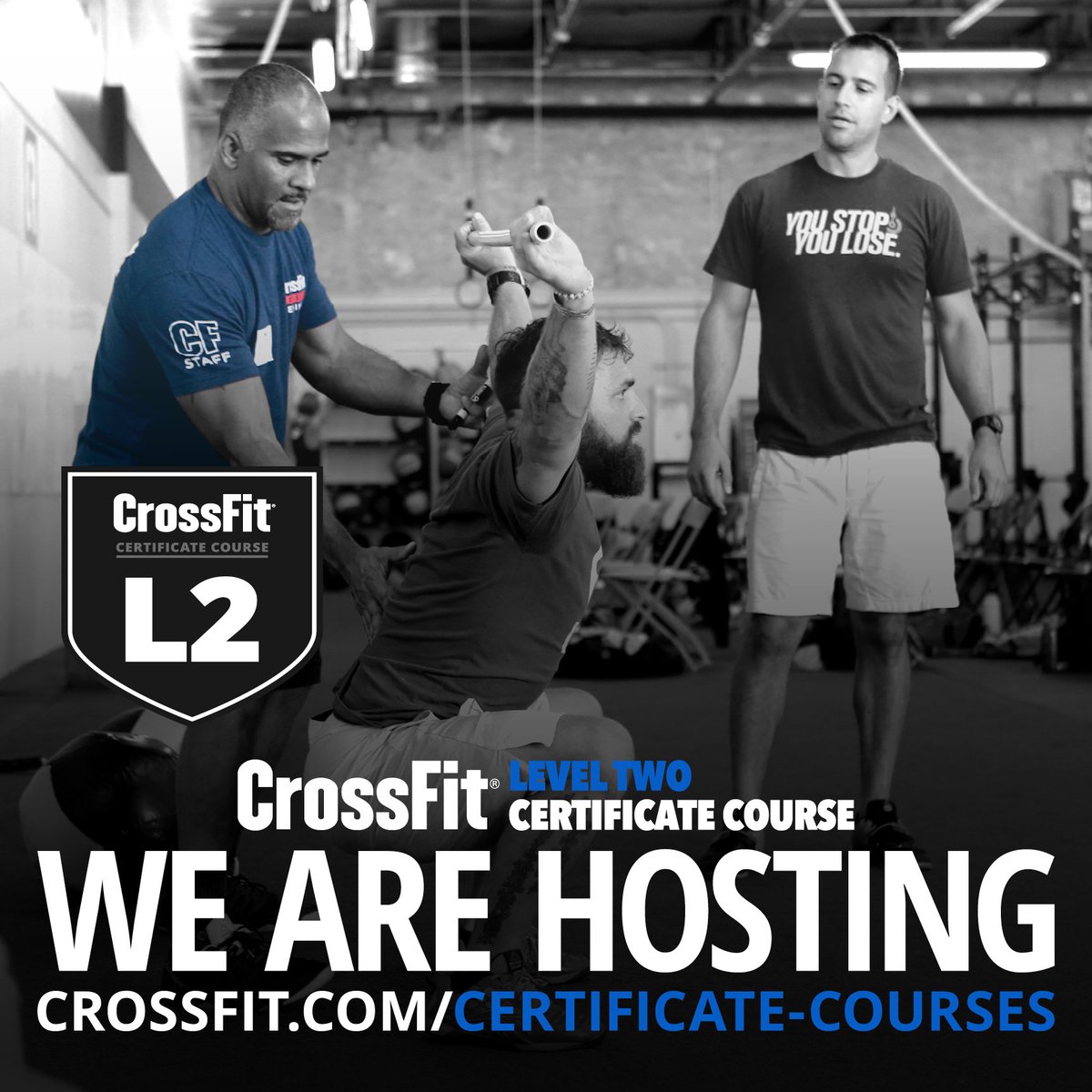 We are pleased to be hosting a CrossFit Level 2 Certificate Course March 23 - 24, 2022 in Winchester, MA! Sign up at crossfit.com/certificate-co… 70 Cross Street Winchester, MA 01890 mountainstrength.com <a href="/crossfit/">CrossFit</a> <a href="/crossfitcourses/">CrossFitTraining</a> #crossfit #crossfittraining #crossfitcourses