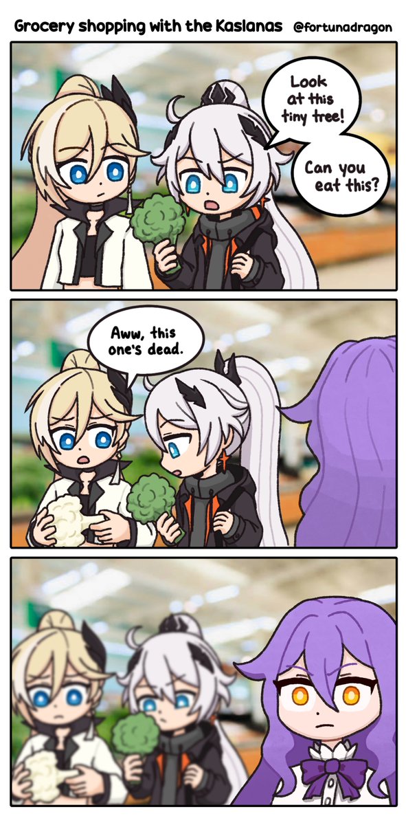 sirin brings kiana and bianka to the supermarket

#HonkaiImpact3rd #崩坏3rd
#kiana #durandal #sirin 