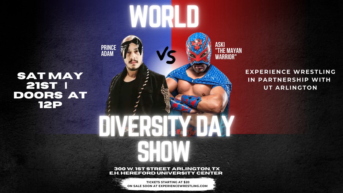 Exp_Wrestling's tweet photo. Last year the conversation was wonderful, this year we're ready for another great show! With new community partners &amp; sponsors this will be an afternoon you won't want to miss. Come for the conversation, stay for the show 💪🏾
Tickets on sale soon
#SaveTheDate #DiversityInWrestling https://t.co/G9PiOepRmS