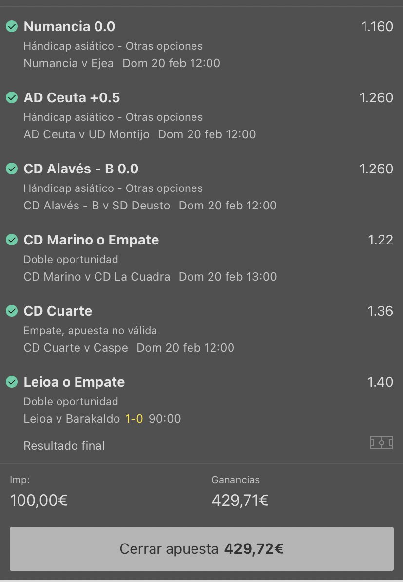 terceraapuestas's tweet photo. FUNBET CUOTA 4.29 ACERTADA!!! ✅🎉🤙🏽😍 https://t.co/h20CEWQ6DQ