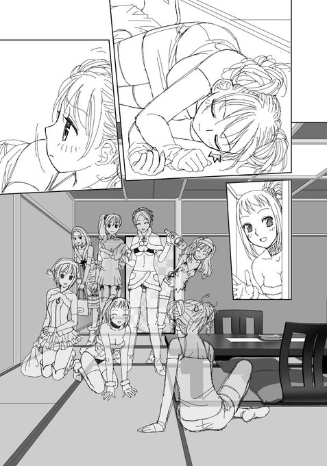 台詞フキダシ無し絵その、149

旅先の出来事…全員男の娘😚 