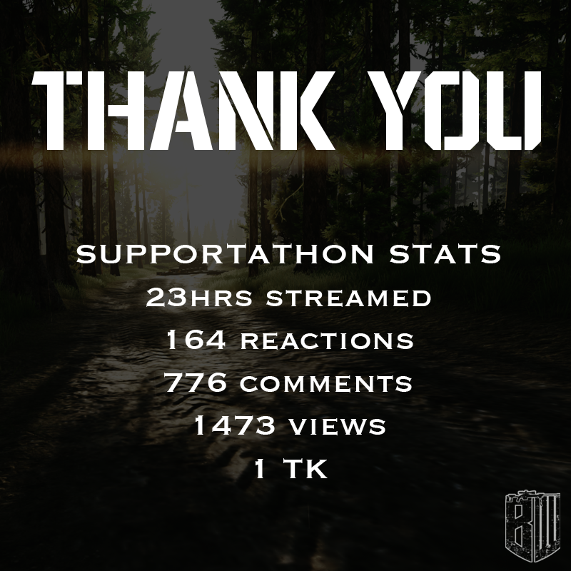 bushwookeefb's tweet photo. I think I am all caught up on sleep now.
Thank You @GhostPepper_UFC and @pmserj for the raids! T-Shirts will be drawn tonight live on stream for those who entered the giveaway!
#supportathon #support #trending https://t.co/nvR2FcR14f