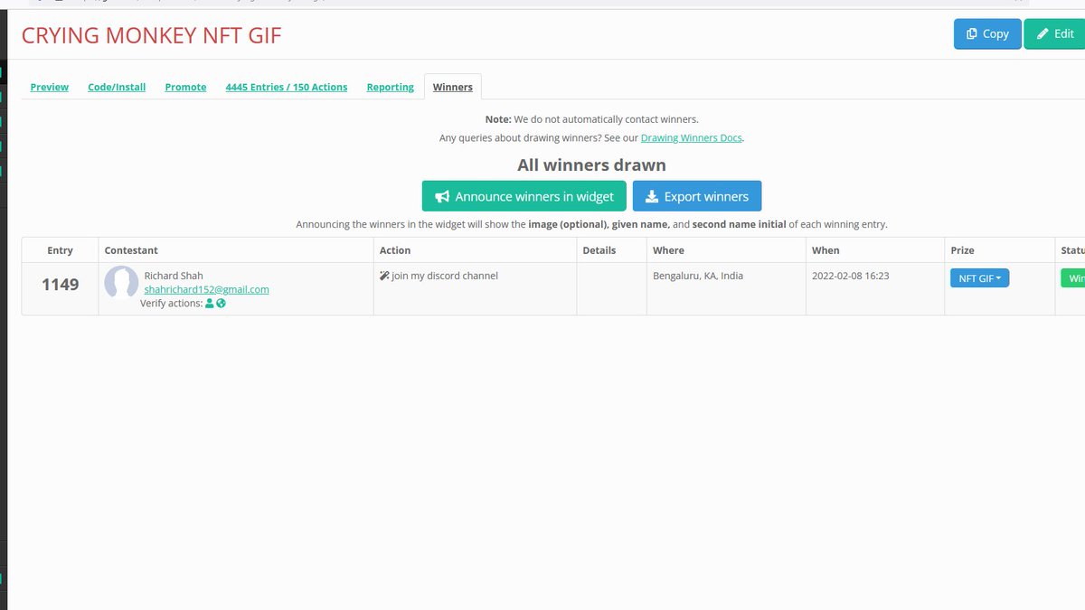 CryingMonkeys1's tweet image. ❤️❤️❤️❤️THIS IS THE WINNER❤️❤️❤️❤️
RICHARD SHAH🔥🔥🔥🔥