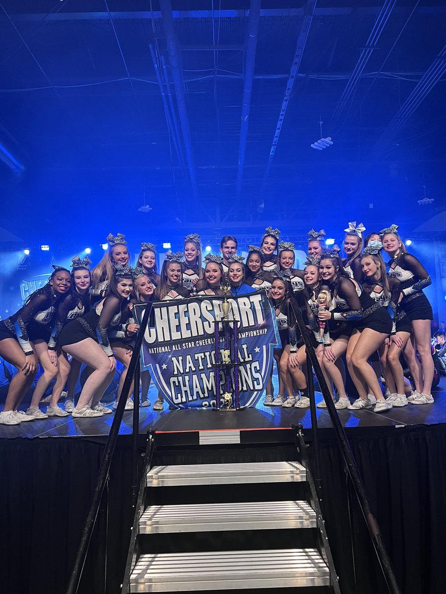 CHEERSPORTCorp's tweet photo. Just a few CHAMPIONS from #CHEERSPORT22 🏅🏆 https://t.co/kFe6kw4BMC