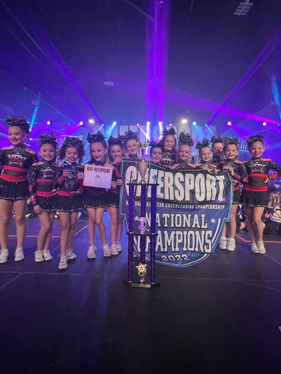 CHEERSPORTCorp's tweet photo. Just a few CHAMPIONS from #CHEERSPORT22 🏅🏆 https://t.co/kFe6kw4BMC