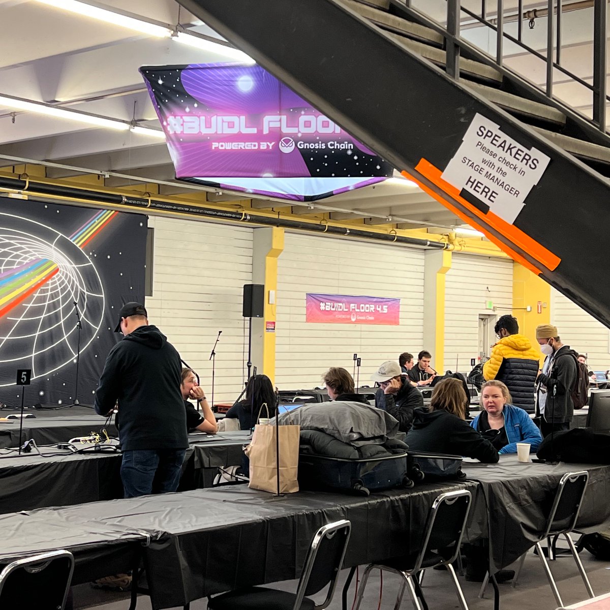 our team is hackathon ready &amp; awaiting the judges
GO TEAM ETHTRUST!
#ethdenver