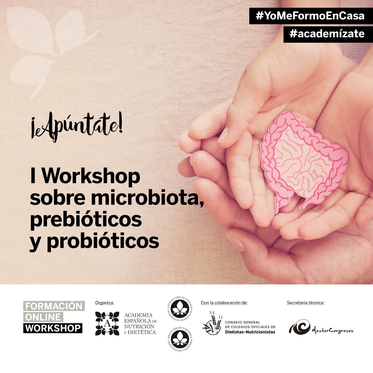 aedninforma's tweet photo. 📝I Workshop "Microbiota, probióticos y prebióticos" 🗓️Viernes 25 marzo de 16 a 19 h.Conoce la evidencia científica en el empleo de probióticos y prebióticos en patologías. Más información: https://t.co/1INdkmQKEb
#academizate #formacionacreditada #formacion #yomeformoencasa https://t.co/eDBZJTIGx3