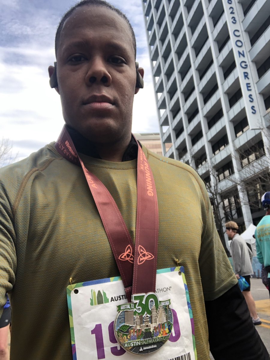 First half marathon in the books