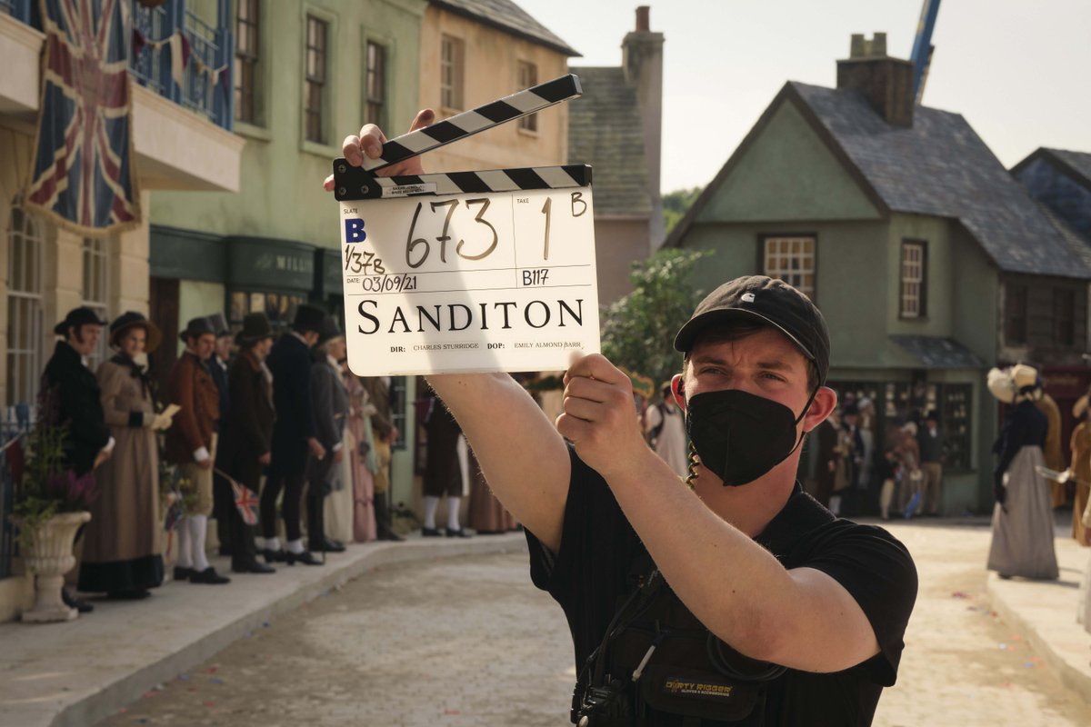 NMPBS's tweet photo. It's almost time... #SanditonPBS returns on @masterpiecepbs on Sunday, March 20. For those that find the wait too unbearable, we do have some behind the scenes sneak peeks to share — enjoy! #SanditonSisterhood https://t.co/yz2nsqgXnD