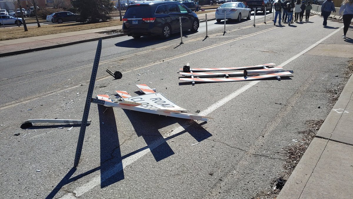 NEXTSTL's tweet photo. Guess this wasn't hi-viz enough. #jaydriving https://t.co/gF3WrDJOgd
