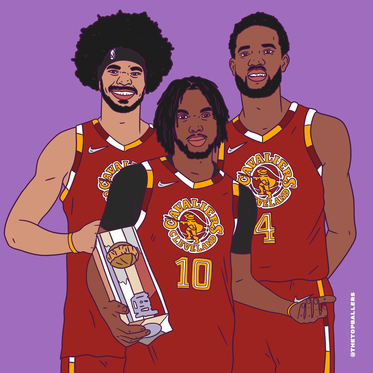 Congrats <a href="/cavs/">Cleveland Cavaliers</a> !✨ #NBAAllStar <a href="/evanmobley/">Evan Mobley</a> <a href="/dariusgarland22/">Darius Garland</a> #JarrettAllen
