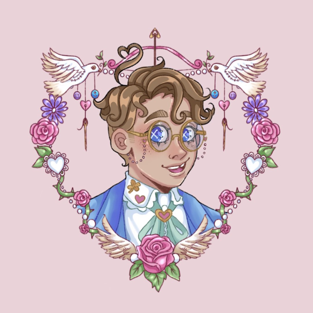 moongladecreate's tweet image. Matching Valentine’s Day discord pfps for my bestie and I #IdentityV #luckyguyidv #kurtfrankidv #idv #luckurt #idvfanart #identityvfanart #valentinesday #matchingpfp