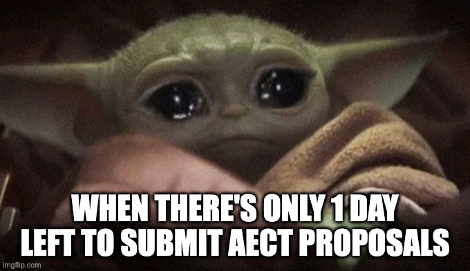 rebecapeacock's tweet photo. Submit your proposals by February 21 to present at the #AECT22 convention. Details: https://t.co/CTeOJiSpTb #ImpactingLearning @opencontent @dctrcurry https://t.co/Pd1y2xGnUt