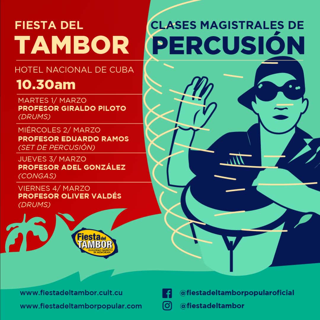 ArtexCienfuegos's tweet photo. #ArtexEventos 🥁🥁#FiestaDelTambor en #Cuba
No te lo puedes perder!!! @Paradiso https://t.co/GwArQ0lJ0d