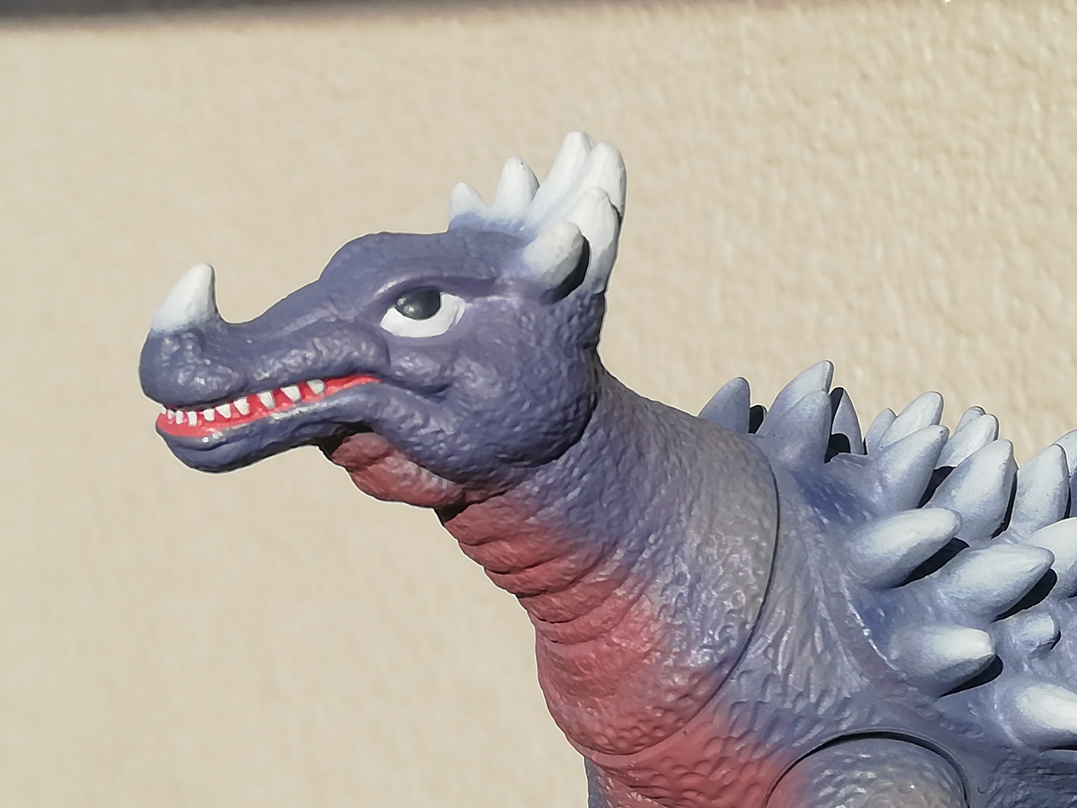 ゴジラ怪獣ソフビ ゴジラ1974 アンギラス リペイント完成品