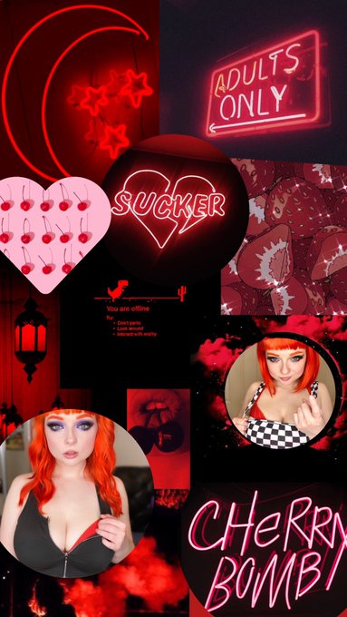 Did a collage and I was proud of it, so now you&rsquo;re looking at it 🍒✨💋❤️ https://t.co/KHkLCSxizW<a href="/tag/bigirl"class="tags"><span>#bigirl</span></a>