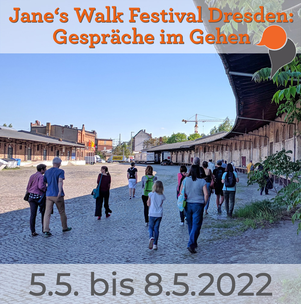 Das Jane's Walk Festival ist wieder da! Zeig' anderen Menschen Dein #Dresden und werde Walk-Leader: janeswalk-dresden.de/eigenen-walk-a… Wir freuen uns!