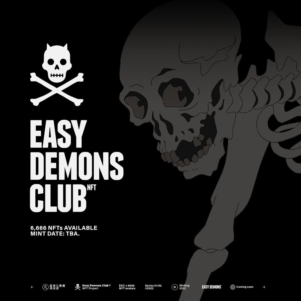 BitmanTW's tweet photo. Easy Demons Club is a 6666 NFTs created by artist @mau_lencinas and GLITCH, building towards a decentralized lifestyle brand inspired by Japanese street culture and Anime.

We’re giving away 3 Demonlist (WL) for lucky winners! https://t.co/GPaWipR8hf
