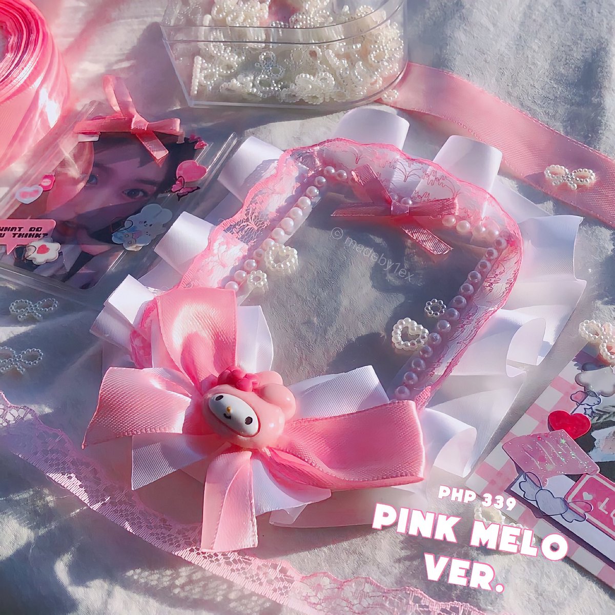 madeby1ex's tweet photo. ic interest check ph

batch 4 decorated ribbon toploader &amp; pc holder pre order ✦

doo: until oos
dop: 02/24
production time: 3-4 weeks

t. ic wts kpop tls commission https://t.co/dTZnPo1md2