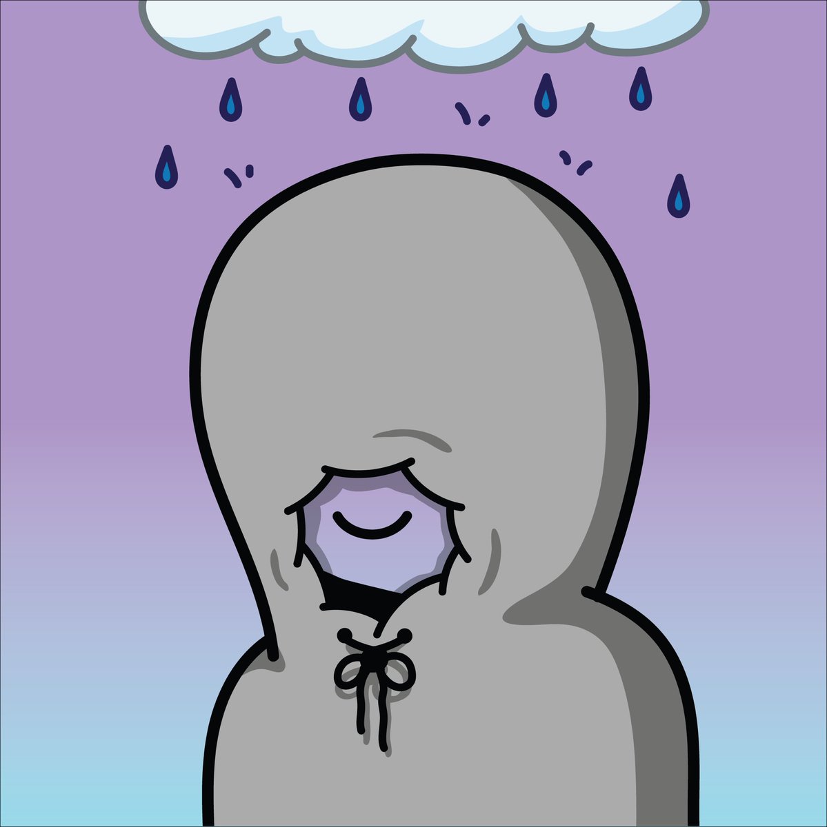 DentedFeelsNFT's tweet photo. Goodnight, we’ve forgotten what it’s like to have a normal sleeping pattern. 😶🌧💤 #DentedFeels #GN https://t.co/KUK8HRl7zT
