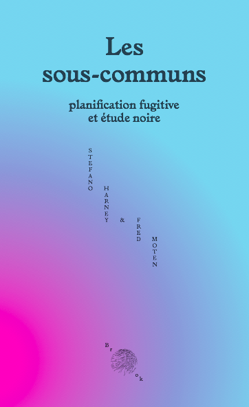 s_fredriksson's tweet photo. Belle nouvelle que la parution de la traduction collaborative de l'ouvrage "#Undercommons" de Harney et Moten, dans le sillage de la tradition radicale noire, de Fanon et Glissant...
https://t.co/FbeFcWZzp3 https://t.co/F9xR8tKjPc