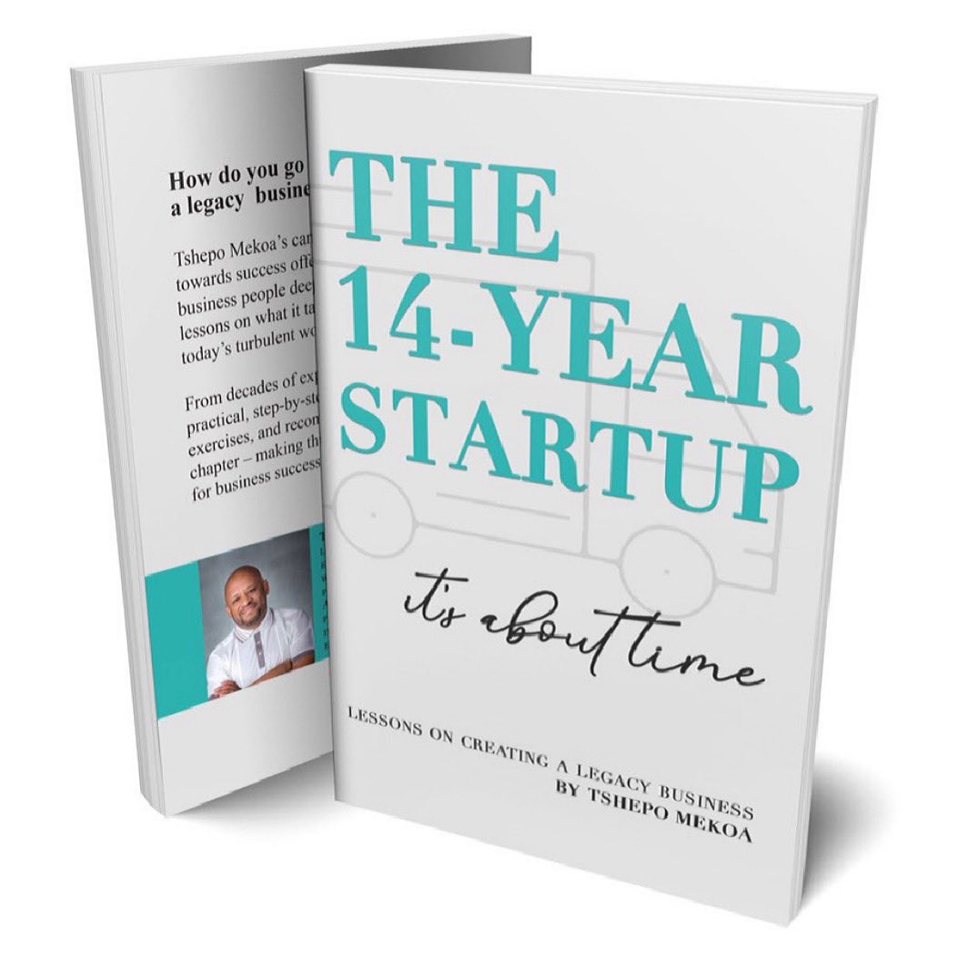 tshepomekoa's tweet photo. This book talks to those ENTREPRENEURS who jumped off a cliff and on their way down, build an airplane. Stuff for people with guts!!!!#the14yearstartup #eblackbox https://t.co/3dRVTe8J3i