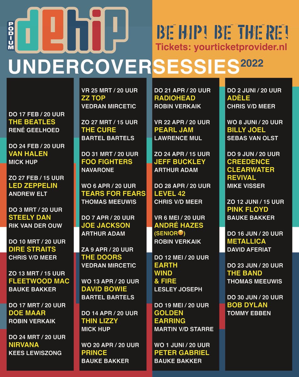 Alles even op een rijtje!