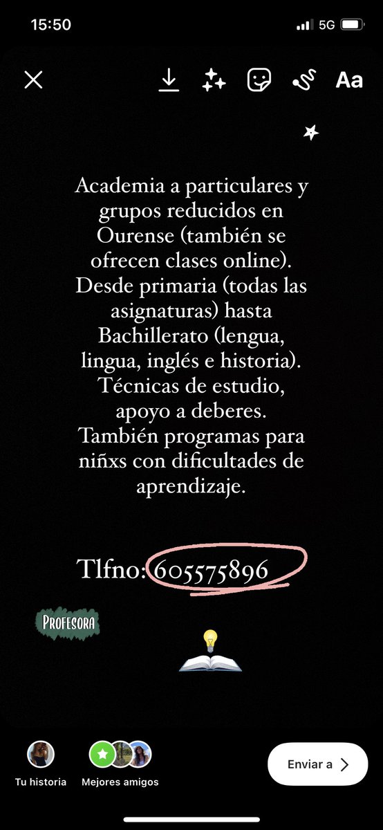 Lorenafdzjusto's tweet photo. Holi, os agradecería un montón que me ayudarais compartiendo el anuncio de las clases, ahora que estoy empezando como profe por mi cuenta🤍 https://t.co/Ke8iRwvGdu