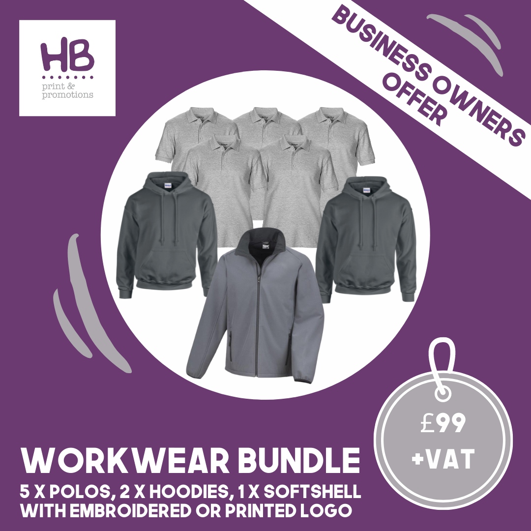 HBPrintandPromo's tweet photo. ☝ It's not too late to get your team all in uniform for 2022! ☝

We still have our fantastic workwear bundle on offer at only £99 + vat!!

Ordering is simple, visit our BRAND NEW Shopify... https://t.co/vgNSMwHFri

#hbprintandpromotions #plymouth #b2b #business #workwear https://t.co/B6PlGLiBFw