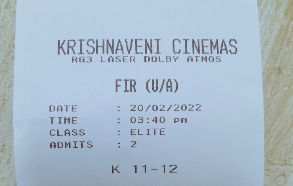 deva_anandh's tweet photo. And Finally We watched #FIR movie. 😍
Unexpected twist in climax....@TheVishnuVishal acting is awesome....

I'm proud to be an Indian Muslim ☪️ 
- Faizal Ibrahim Raiz 🔥 https://t.co/muA58Krfta