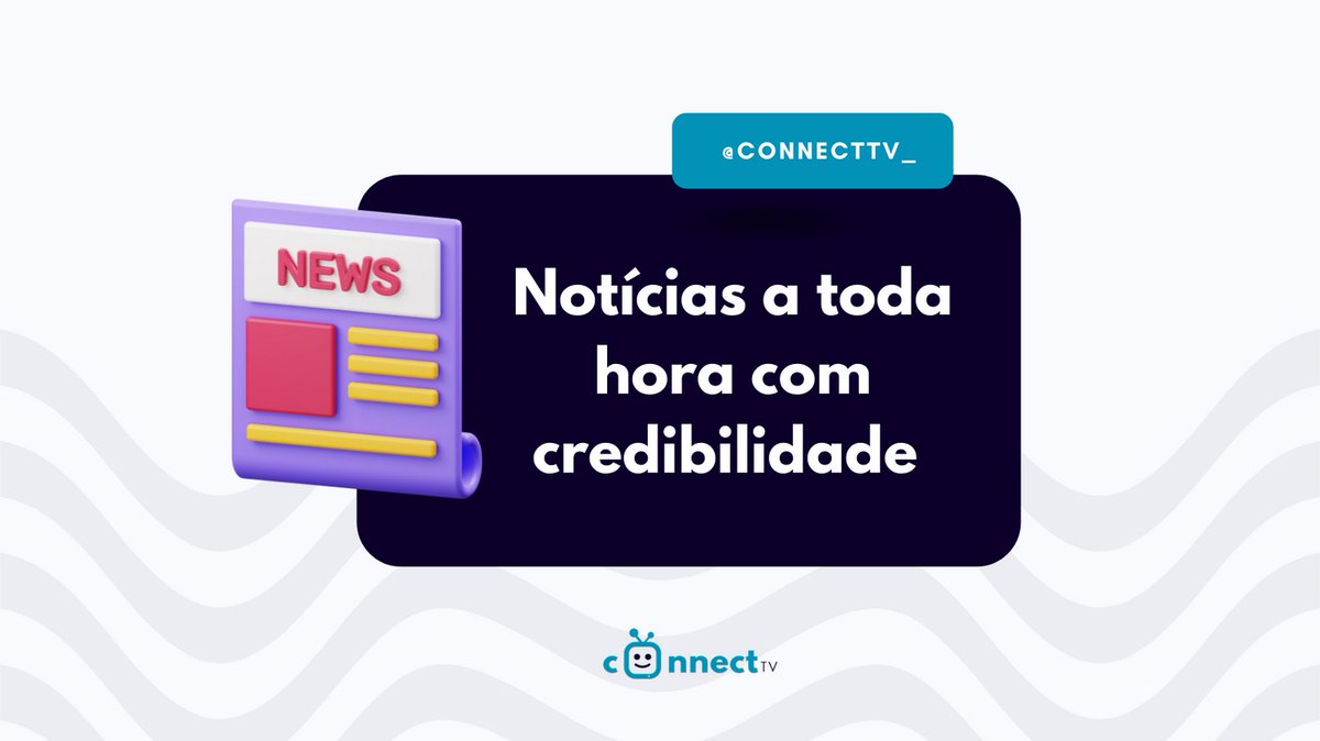 Connecttv_'s tweet photo. Dia 28, o Connect TV está chegando com uma missão: levar até você notícias a toda hora do mundo da TV com credibilidade. https://t.co/wjckhOhLGx