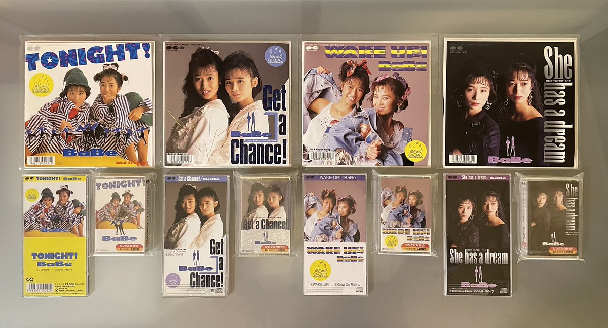 hanimage58's tweet image. BaBeが1987年2月21日に「Give Me Up」でデビューして35周年になります。約3年間の活動の中で、当時子供だったわたくしに、たくさん楽しい夢を見せて下さったお二人には今も感謝の気持ちでいっぱいでございます。これからもBaBeは特別な存在です。
#BaBe
#近藤智子
#二階堂ゆかり
#BaBe大好き